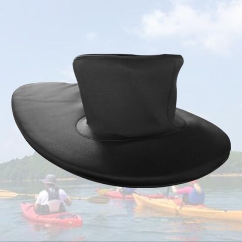 Kayak Spray Deck Skirt Canoe Kayaking Accessory Waterproof Neoprene Sprayskirt Elastic Straps Size 85-105cm in Saudi Arabia