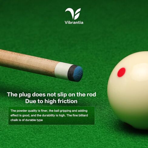 طباشير Pro Pool Cue، طباشير بلياردو قياسي للبطولة، 12 مكعب/صندوق مع صندوق تخزين للسفر، غبار منخفض، كثيف للغاية، مناسب للسنوكر/حمام السباحة/8 كرات in Kuwait