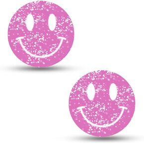 Tennis Racket Dampener - Glitter Smiley Face Designs - Vibration & Noise-Reducing Tennis Shock Absorber for Racquets - Secure, Easy-Install Accessories for Players of All Levels in Kuwait