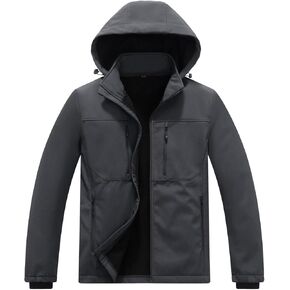 جاكيت رجالي من KVE مزود بغطاء للرأس ومقاوم للماء وخفيف الوزن وخفيف الوزن للمشي لمسافات طويلة في الهواء الطلق in Kuwait