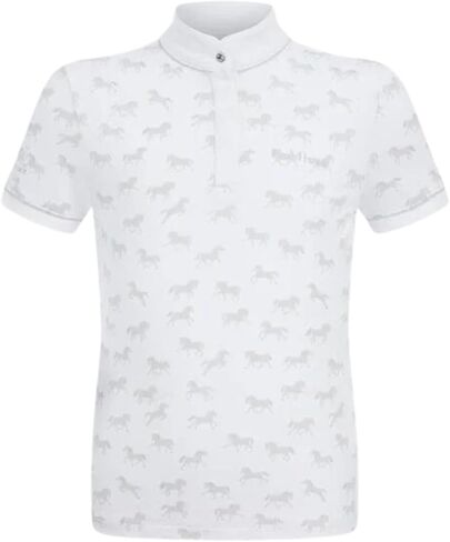 LeMieux Mini Bella Show Shirt - Kids Horse Riding Short Sleeve Top - Children's Equestrian Apparel in Saudi Arabia