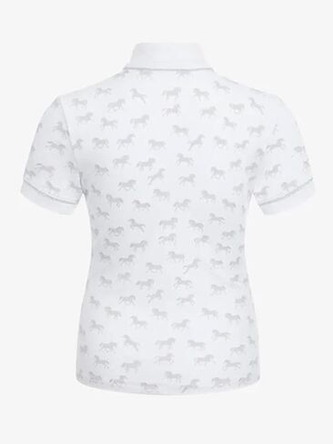 LeMieux Mini Bella Show Shirt - Kids Horse Riding Short Sleeve Top - Children's Equestrian Apparel in Saudi Arabia