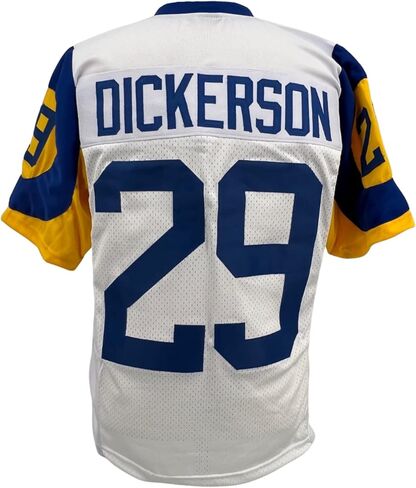 Eric Dickerson Jersey White Los Angeles | Unisex Adult Sizes S-5XL Unsigned Custom Sewn Stitched in Saudi Arabia