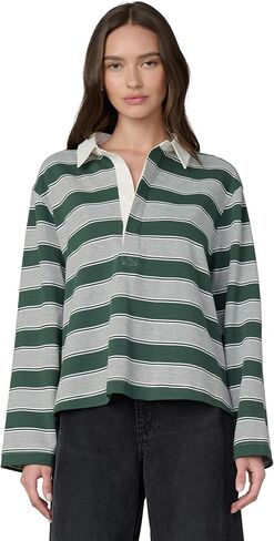 Joe's Jeans Women's The Dylan Oversized Rugby Shirt in Saudi Arabia