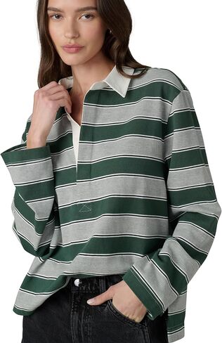 Joe's Jeans Women's The Dylan Oversized Rugby Shirt in Saudi Arabia