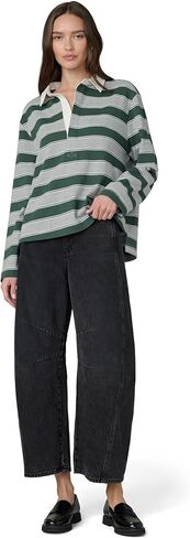 Joe's Jeans Women's The Dylan Oversized Rugby Shirt in Saudi Arabia