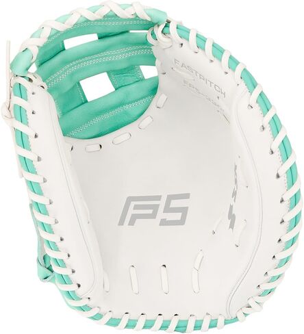 قفاز SSK FP5 Fastpitch Softball Catcher's Mitt 33 بوصة - 34 بوصة لليد اليمنى واليسرى، قفاز كرة لينة مصنوع من الجلد بالكامل in Saudi Arabia