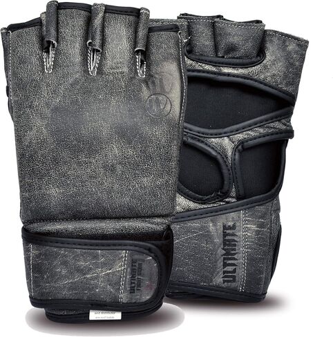 Antique Grey Series - Vintage MMA Fight Gloves - Genuine Leather in Saudi Arabia