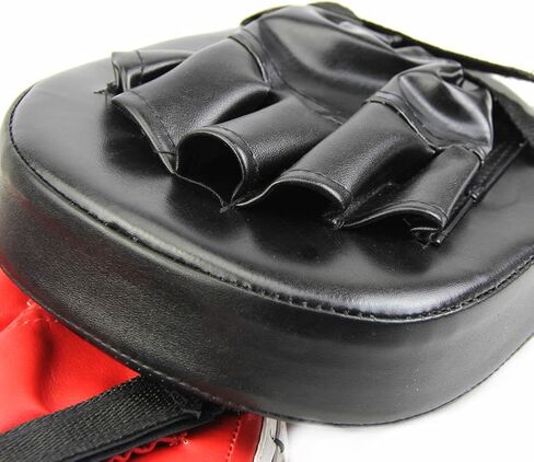 Forgun Mitt MMA Karate Combat Boxing Training Thai Kick Focus Target Punch Pad Glove (Black) in Saudi Arabia