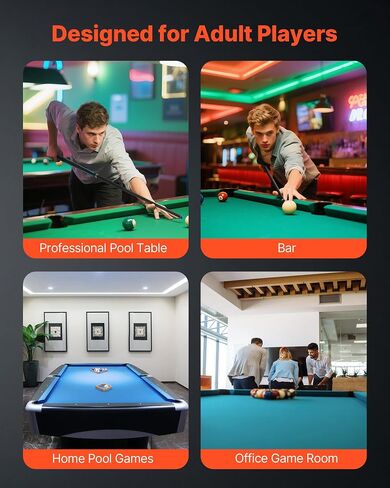 VEVOR Pool Cue، قطعة واحدة من عصا استراحة القفز، 58 بوصة و19.5 أونصة عصا حمام السباحة، عصا كسر مع عمود من ألياف الكربون وعقب عصا القيقب، فواصل ضارب ثقيلة قفز البلياردو للبالغين، المنزل، المكتب in Saudi Arabia