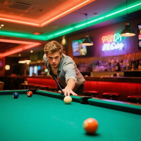VEVOR Pool Cue، قطعة واحدة من عصا استراحة القفز، 58 بوصة و19.5 أونصة عصا حمام السباحة، عصا كسر مع عمود من ألياف الكربون وعقب عصا القيقب، فواصل ضارب ثقيلة قفز البلياردو للبالغين، المنزل، المكتب in Saudi Arabia