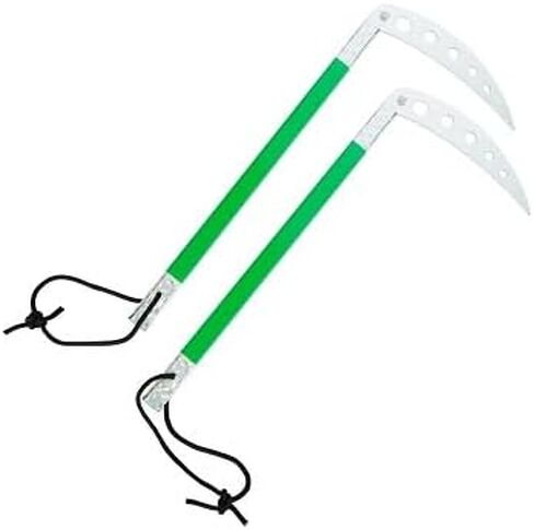 Deluxe 12 Inch Warrior Kama, Set of 2, Green in Saudi Arabia