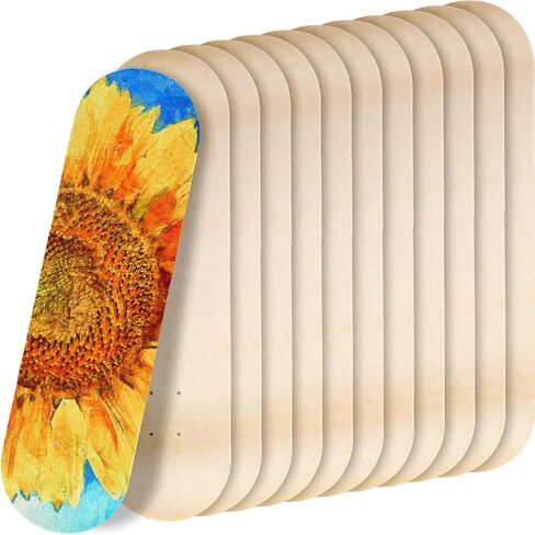 Honoson Blank Skateboard Decks Maple Skateboard Deck 7 Ply Wooden Skate Decks Natural Wood Double Tail Plain Concave Light Deck Bulk for Art Painting Home Decoration in Saudi Arabia