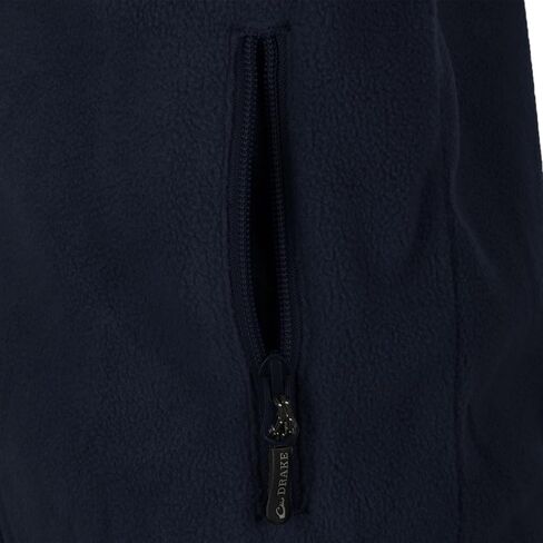 Drake Waterfowl Youths' Unisex Camp Fleece DY1080 Hunting Casual Anti-Pilling Moisture Wicking Zip Front Vest with Pockets in Saudi Arabia