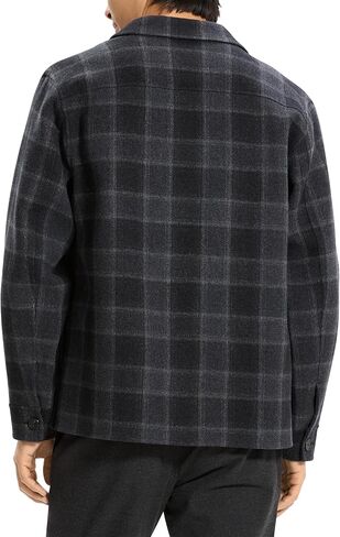 Theory Men's WP Overshirt in New Divide Check in Saudi Arabia