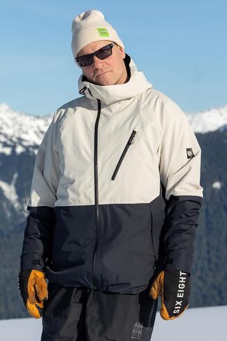 686 Men's GLCR Hydra Thermagraph Jacket - Mechanical Stretch Thermal Clothing - Water & Weather Resistant in Saudi Arabia