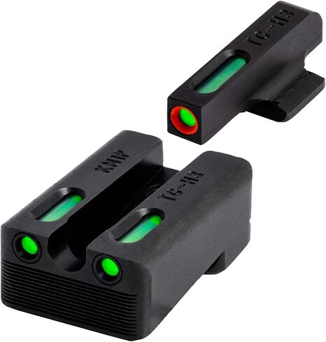Truglo TFX PRO مسدس البصر، متوهجة مقاومة للصدمات التريتيوم والألياف البصرية للرؤية الليلية للمسدسات، مدمجة، متينة، وخالية من العوائق in Kuwait