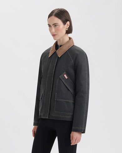 BEX Waxed Like Hunting Jacket,Black,M in Saudi Arabia