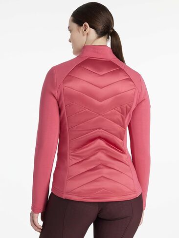 LeMieux Dynamique Jacket - Women's Lightweight Breathable Horse Riding Jacket - 2-Way Zip Pockets - Quilted Front - Slim Fit in Saudi Arabia