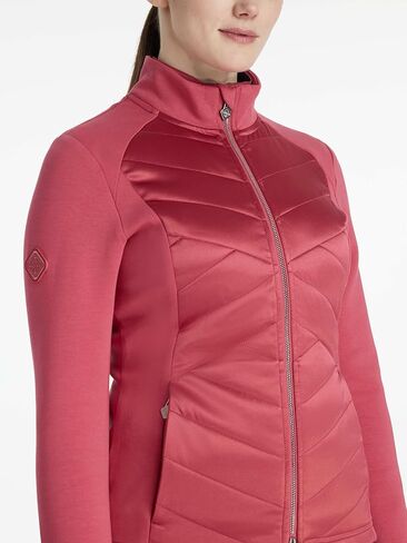 LeMieux Dynamique Jacket - Women's Lightweight Breathable Horse Riding Jacket - 2-Way Zip Pockets - Quilted Front - Slim Fit in Saudi Arabia
