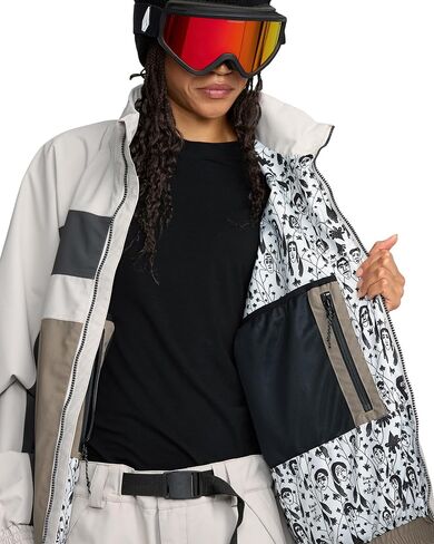 سترة Volcom النسائية Dlm Gore-tex على الجليد - Athlete Collab مع Desiree Melancon in Kuwait