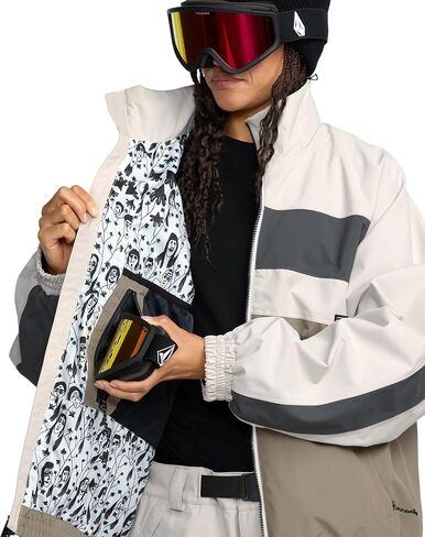 سترة Volcom النسائية Dlm Gore-tex على الجليد - Athlete Collab مع Desiree Melancon in Kuwait