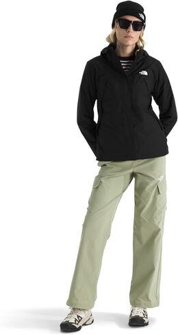 سترة أنتورا تريكليمايت النسائية من THE NORTH FACE | غلاف مقاوم للماء، طبقة صوف داخلية دافئة، غطاء رأس قابل للتعديل مع رباط سحب in Saudi Arabia