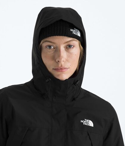 سترة أنتورا تريكليمايت النسائية من THE NORTH FACE | غلاف مقاوم للماء، طبقة صوف داخلية دافئة، غطاء رأس قابل للتعديل مع رباط سحب in Saudi Arabia