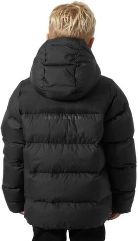 Helly-Hansen Junior Specter Puffy Jacket, 990 Black, 12 in Saudi Arabia