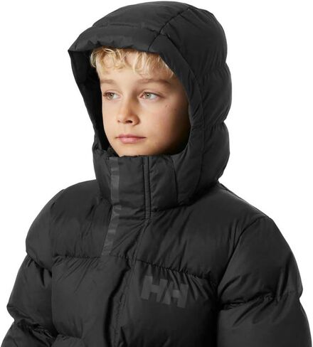 Helly-Hansen Junior Specter Puffy Jacket, 990 Black, 12 in Saudi Arabia
