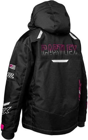 Castle X Youth Strike G6 Jacket (Black/Pink Glo - Medium) in Saudi Arabia
