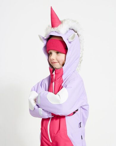 بدلة ثلج للأطفال من قطعة واحدة، MAGENTA UNICORN، 4 (4～5歳) in Saudi Arabia