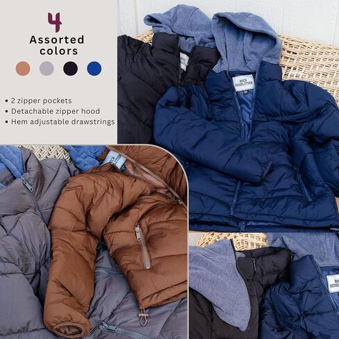 Moda West Bulk 12 معاطف شتوية للرجال بمقاسات متنوعة in Kuwait