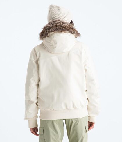 THE NORTH FACE المرأة القطب الشمالي بومبر | غطاء معزول مقاوم للماء، غطاء رأس قابل للتعديل مع فرو صناعي، جيوب مزدوجة الدخول in Kuwait