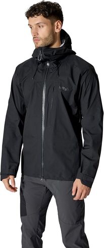 Rab Men's Firewall Alpine Jacket - Ultralight Waterproof Hooded Coat for Climbing & Hiking in Saudi Arabia