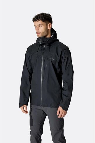 Rab Men's Firewall Alpine Jacket - Ultralight Waterproof Hooded Coat for Climbing & Hiking in Saudi Arabia