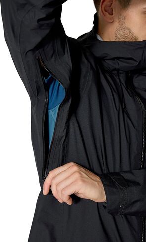 Rab Men's Firewall Alpine Jacket - Ultralight Waterproof Hooded Coat for Climbing & Hiking in Saudi Arabia