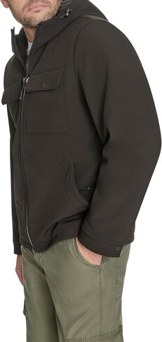 Levi's mens Ripstop Softshell Jacket With Hood in Saudi Arabia