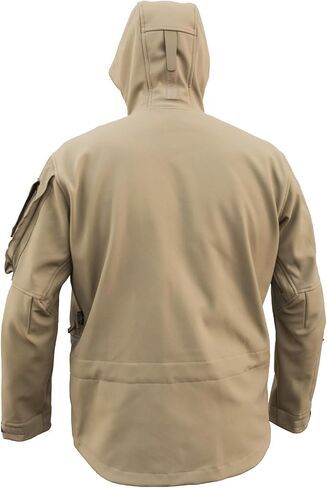 سترة TACS Softshell للرجال من Kitanica - سترة تكتيكية متينة مقاومة للماء والرياح معزولة مع 12 جيبًا وملاءمة قابلة للتعديل in Saudi Arabia