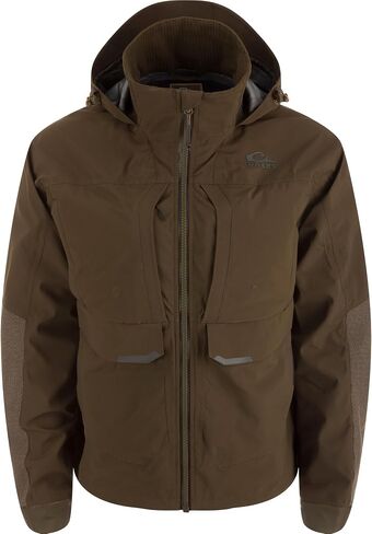 Drake Waterfowl Men's LST BMF Pit Waterproof Windproof Breathable Abrasion-Resistant Hooded Hunting Jacket with DWR Finish in Saudi Arabia