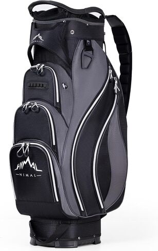 Golf Cart Bag with 14-Way Divider Top, Ample Storage Space, Men's Golf Bag with Handles and Umbrella Holder in Saudi Arabia