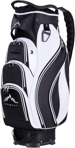 Golf Cart Bag with 14-Way Divider Top, Ample Storage Space, Men's Golf Bag with Handles and Umbrella Holder in Saudi Arabia