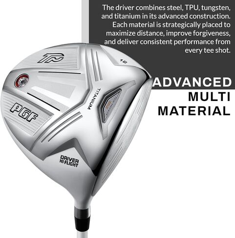 PGF Labs Gold Tour Precision Titanium Forged Driver in Saudi Arabia