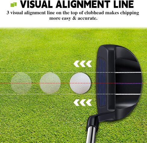 MAZEL Chipper Golf Club Pitching Wedge for Men & Women,37 Degree,Improve Short Game,Right Hand in Saudi Arabia