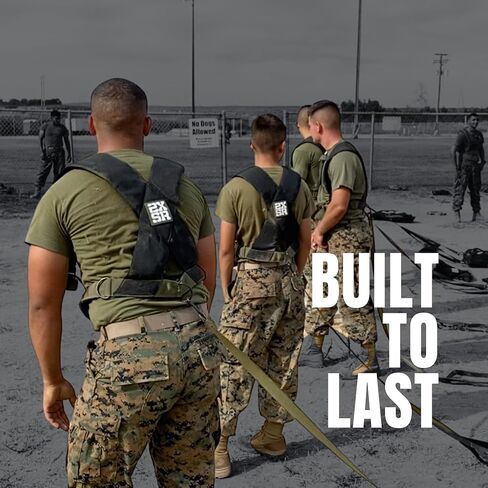 Pull Harness with Drag Strap Kit - Heavy Duty Training Harness, 1000LBS Capacity, One Size Fits Most, Padded Shoulders for Pulling Exercises, Sports Performance Speed, Strength Military Training in Saudi Arabia