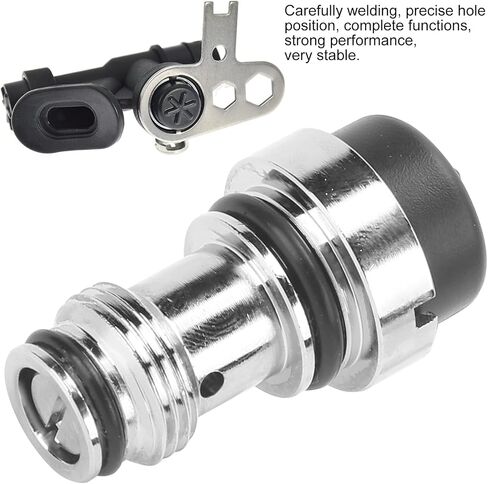 BCD Power Inflator Adapter, Chrome Plated Brass Core Diving Exhaust Valve Nipple Replacement Scuba Diving Replacement for BCD Power Inflator K Shaped Valve in Saudi Arabia