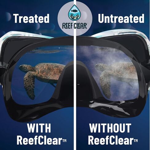 Powerful Anti-Fog Mask Drops Supporting 3X Plastic Clean-Up with Each Bottle. Tear-Free, Plant-Sourced, Reef-Safe, in a Bio-Plastic Bottle for Masks, Goggles, Snorkeling, Scuba Diving, and More. in Saudi Arabia