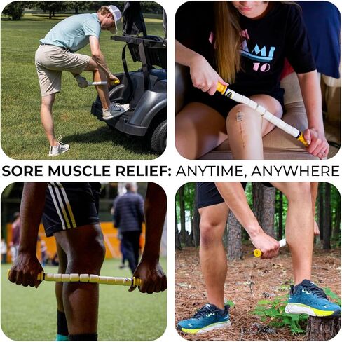 The Original Massage Stick - Self Myofasical Release Muscle Roller Stick - 18" Travel Stick in Saudi Arabia