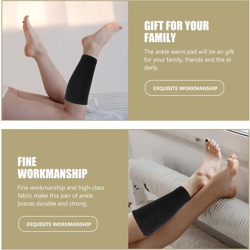 Ciieeo 2pcs Ankle Protector Sleeve for Warmth and Support Compression Ankle Cover for Fitness Lightweight and Design for Active Lifestyles for Sprains and Cold Weather in Saudi Arabia