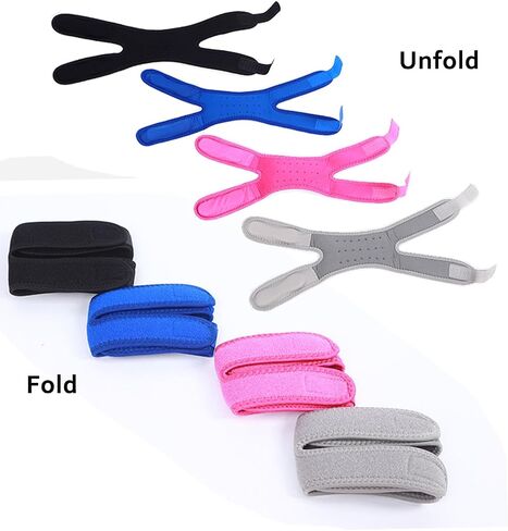 Adjustable Knee Support Strap with Silicone Pad - Patellar Tendon Support Band in Saudi Arabia